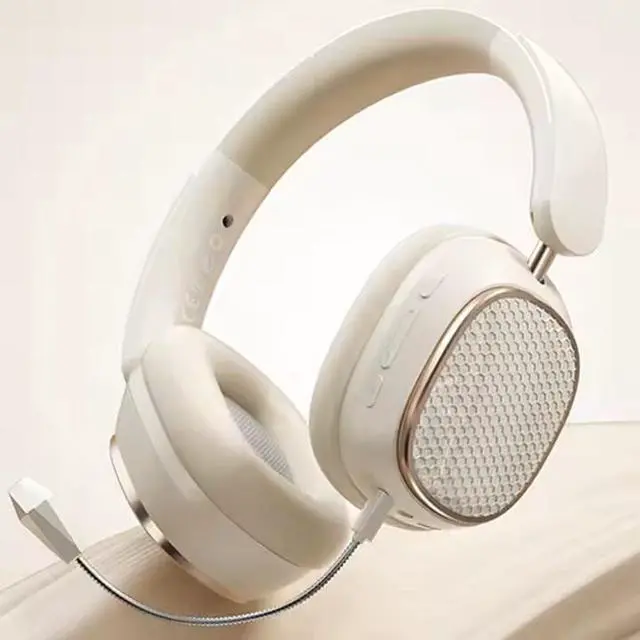 Main image of Hi-Fi Stereo Wireless Headphone Active Noise Cancellation Bluetooth 5.3 Headset with Detachable Microphone Ultra Comfortable and Full Ear Coverage Lightweight Foldable Earphone