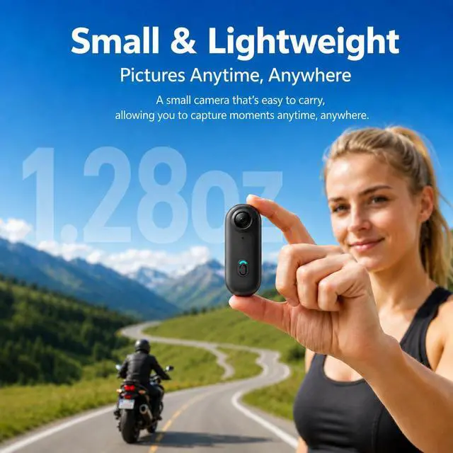 Alt view image 3 of 7 - 1080P Mini Body Camera, Wearable Clip-On POV Camera WiFi App | 150° Wide Angle, WiFi App Live View, Waterproof Case 100ft, Magnetic Lanyard, Rotating Clip, USB Cable, Card Reader Pack