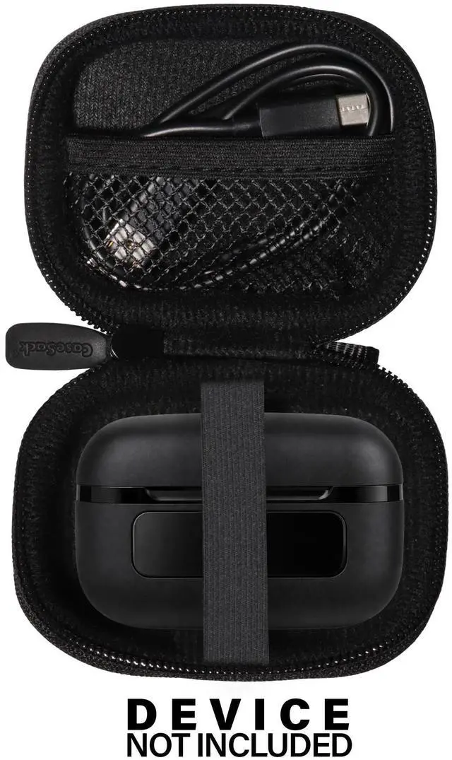 Alt view image 3 of 5 - Case for TOZO NC9 Hybrid Active Noise Cancelling Wireless Earbuds (Black)