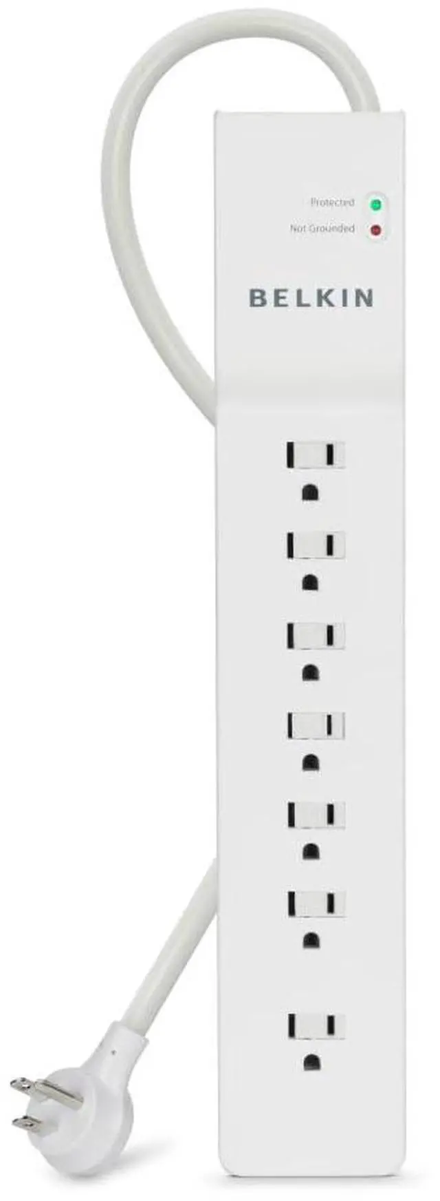 Main image of 7-Outlet Commercial Power Strip Surge Protector with 6ft Power Cord, 2160 Joules