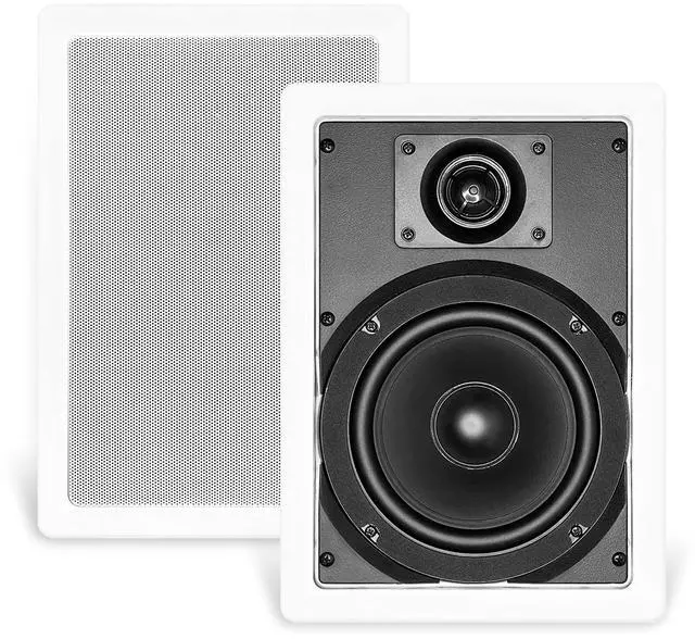 Main image of Bio 6.5 2-Way Weatherproof in-Wall Speakers (Single) - Home Theater, Outdoor Kitchen, Patio Speakers