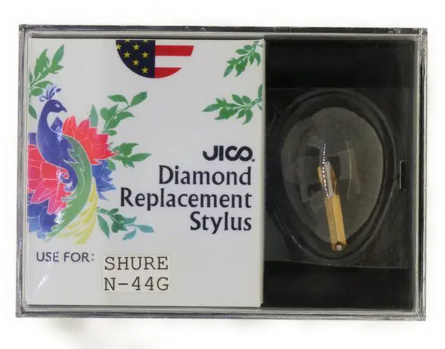 Alt view image 3 of 3 - replacement Shure N-44G N44G stylus