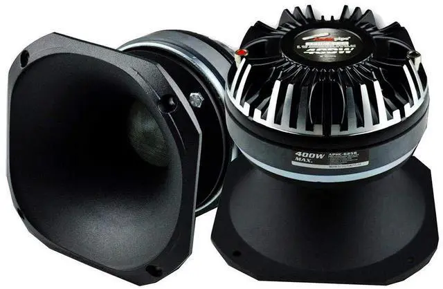 Main image of Audiopipe APHC-6256 400 Watt Max 8 OHM 6" Compression Driver w/Aluminum Horn