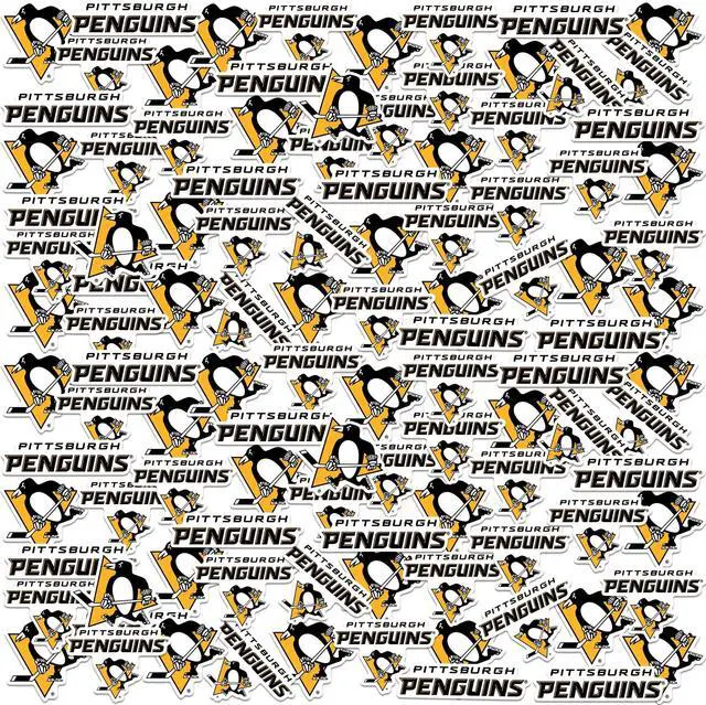 Main image of NHL Pittsburgh Penguins Logo Team Logos 200 Vinyl Stickers Waterproof Car