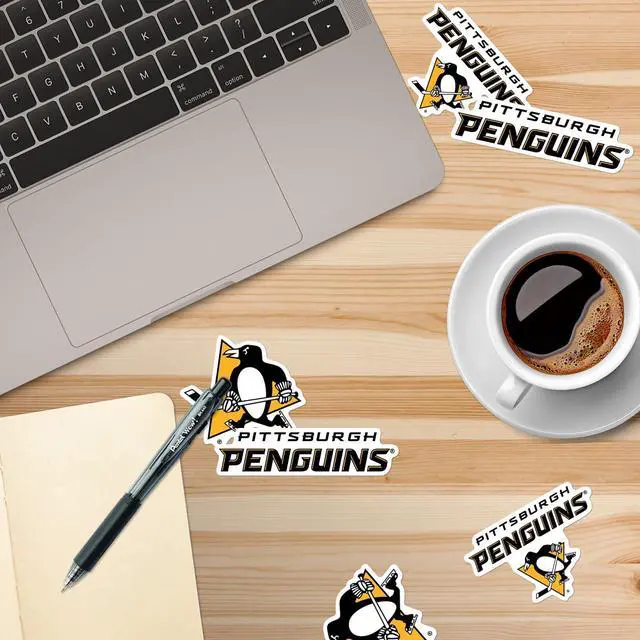 Alt view image 5 of 6 - NHL Pittsburgh Penguins Logo Team Logos 200 Vinyl Stickers Waterproof Car