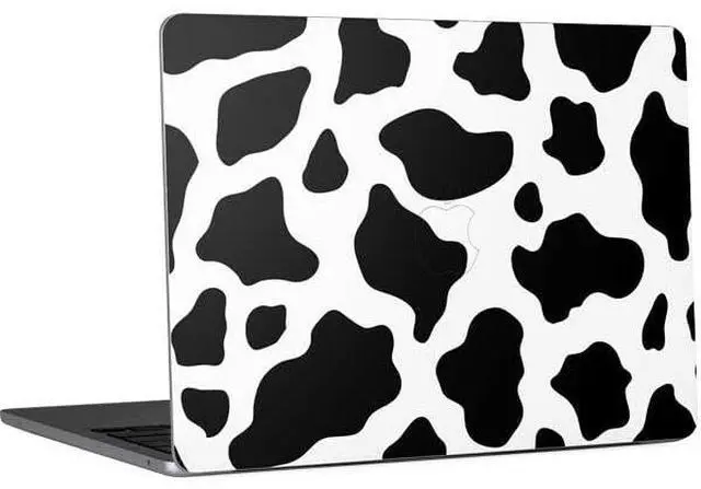 Main image of Decal Laptop Skin Compatible with MacBook Air 13in M4 (2025) - Cow Print Design