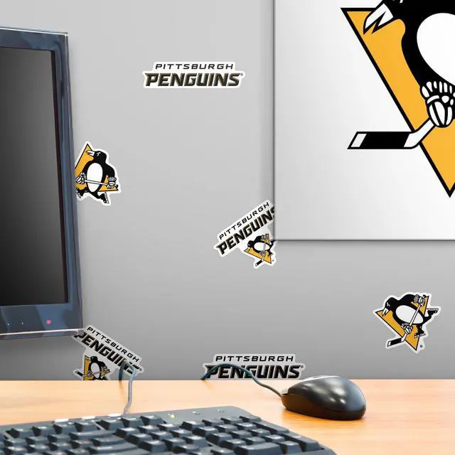 Alt view image 6 of 6 - NHL Pittsburgh Penguins Logo Team Logos 200 Vinyl Stickers Waterproof Car