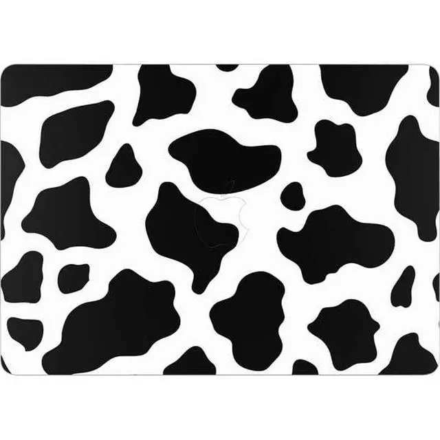 Alt view image 2 of 4 - Decal Laptop Skin Compatible with MacBook Air 13in M4 (2025) - Cow Print Design
