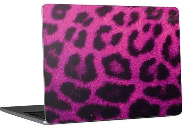 Main image of Decal Laptop Skin Compatible with MacBook Air 13in M4 (2025) - Pink Leopard Spots Design
