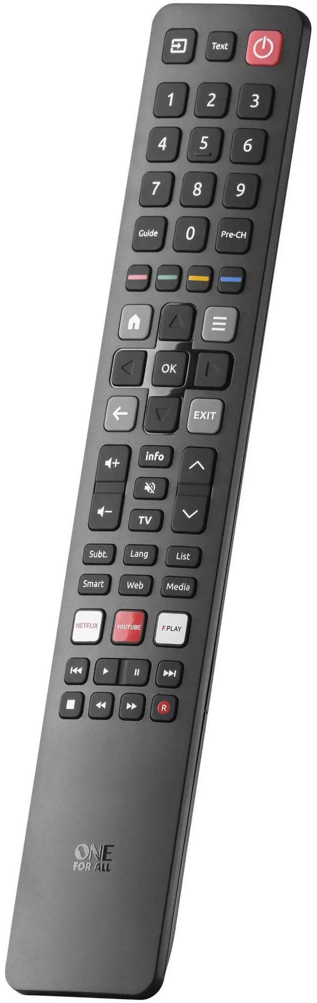Main image of URC4922 Replacement Remote Control Compatible with All TCL Smart TVs | URC4922 replacement remote works with TCL smart TVs; verify exact television model, supported functions, and setup needs