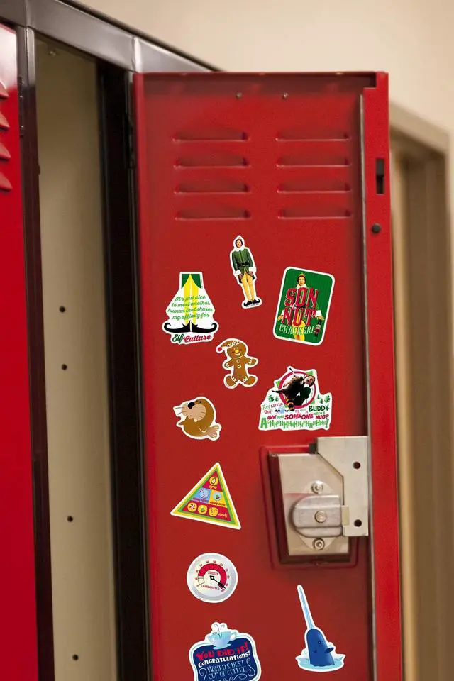 Alt view image 6 of 6 - Buddy the Elf 200 Vinyl Stickers Waterproof Die-Cut Decals Laptop Scrapbook