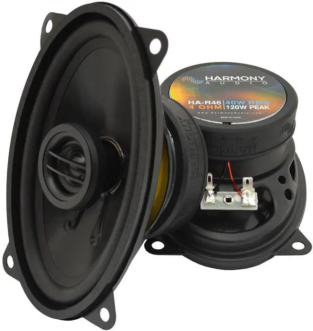 Alt view image 2 of 5 - Fits Oldsmobile Alero 2001-2004 Front Door Factory Speakers | Direct replacement drivers for worn stock units, restores clear full sound, quick DIY upgrade kit for the car