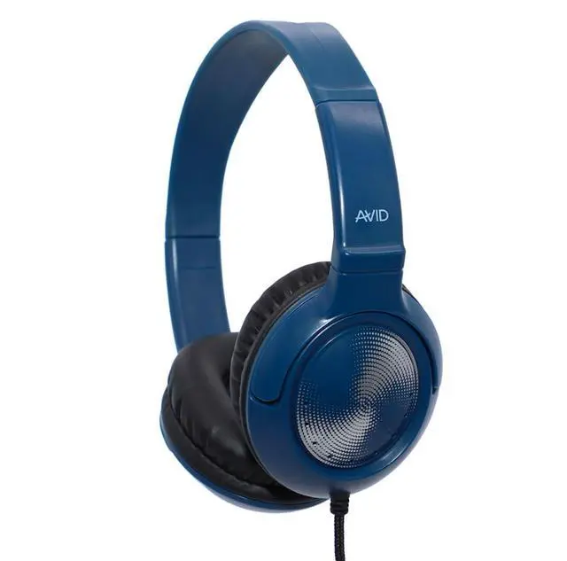 Main image of AE-54 Blue Headphone, TRS 3.5mm Plug, No Mic