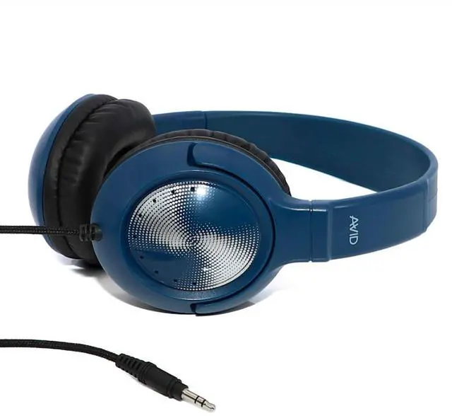 Alt view image 2 of 7 - AE-54 Blue Headphone, TRS 3.5mm Plug, No Mic