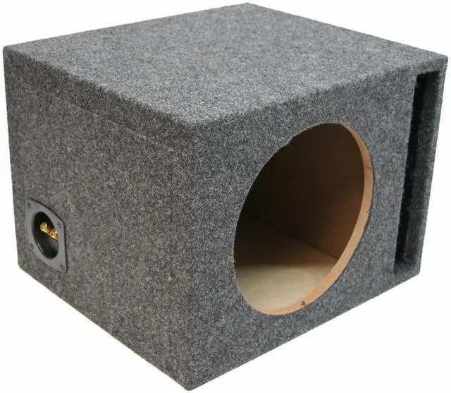 Main image of Car Audio Single 15" Vented Subwoofer Stereo Sub Box Ported Enclosure 3/4" MDF