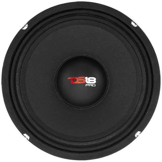 Alt view image 4 of 7 - PRO-X10.4M Loudspeaker - 10", Midrange, Red Steel Basket, 600W Max, 300W RMS, 4 Ohms - Premium Quality Audio Door Speakers for Car or Truck Stereo Sound System (1 Speaker), Black