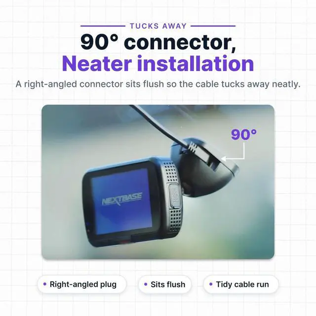 Alt view image 5 of 7 - Series 2 Dash Cam Hardwire Kit- for Dashcams 122, 222, 322GW, 422GW, 522GW, 622GW in Car Hard Wiring Kit Dash Cam Mini/Micro USB adpaters