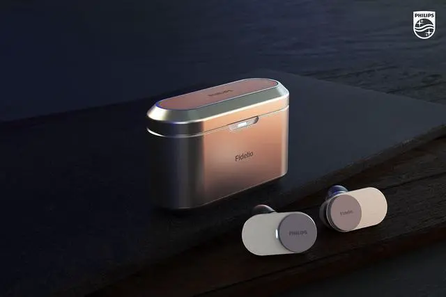 Alt view image 7 of 7 - Fidelio T1 True Wireless Headphones with Active Noise Canceling Pro+, Audiophile Quality (White)