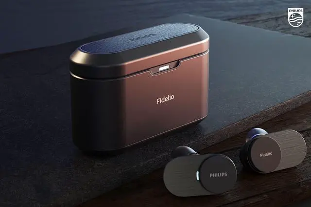 Alt view image 7 of 7 - Fidelio T1 True Wireless Headphones with Active Noise Canceling Pro+, Audiophile Quality, Black