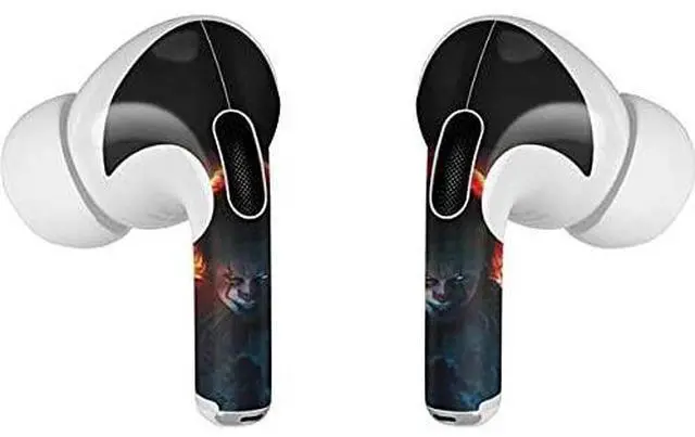 Alt view image 3 of 4 - Decal Audio Skin Compatible with Apple AirPods Pro - Officially Licensed Warner Bros IT Volume 2 Poster Design