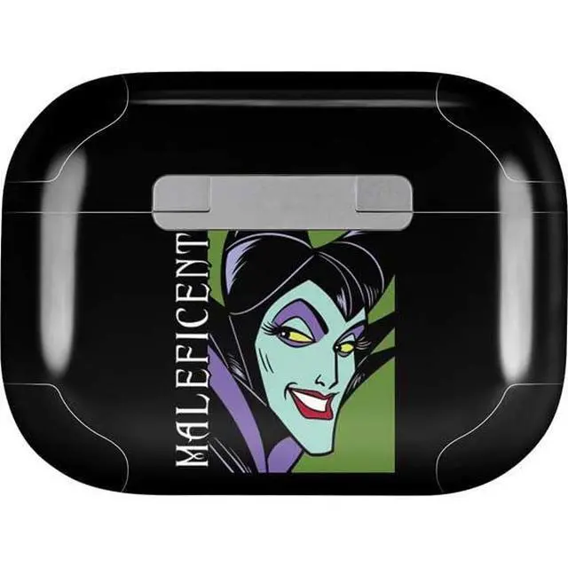 Alt view image 2 of 4 - Decal Audio Skin Compatible with Apple AirPods Pro - Officially Licensed Disney Villains Maleficent Design