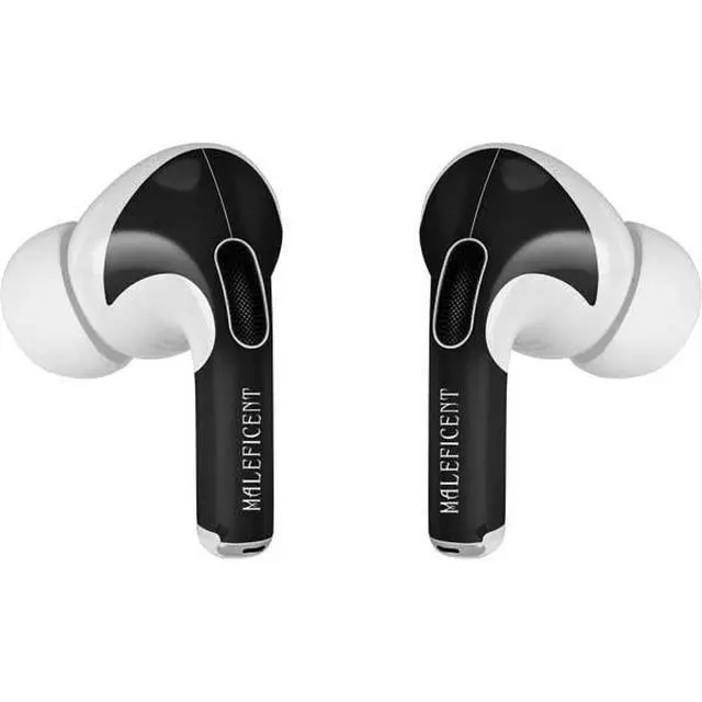 Alt view image 3 of 4 - Decal Audio Skin Compatible with Apple AirPods Pro - Officially Licensed Disney Villains Maleficent Design
