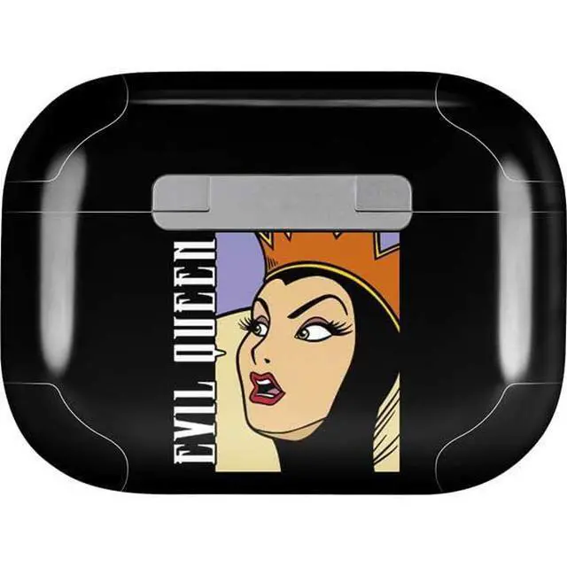 Alt view image 2 of 4 - Decal Audio Skin Compatible with Apple AirPods Pro - Officially Licensed Disney Villains Evil Queen Design