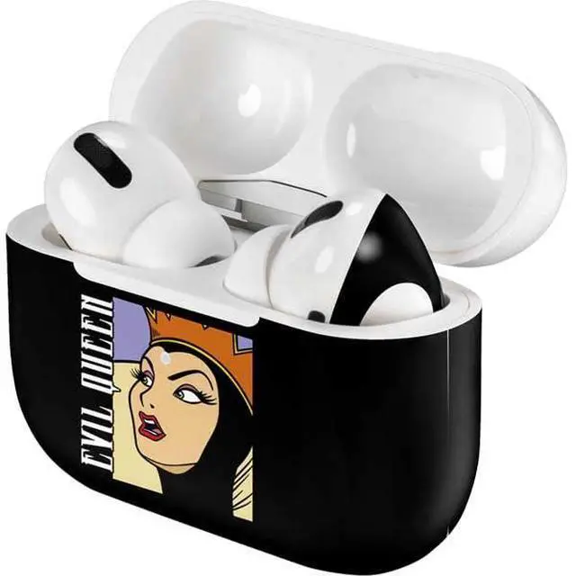 Alt view image 4 of 4 - Decal Audio Skin Compatible with Apple AirPods Pro - Officially Licensed Disney Villains Evil Queen Design