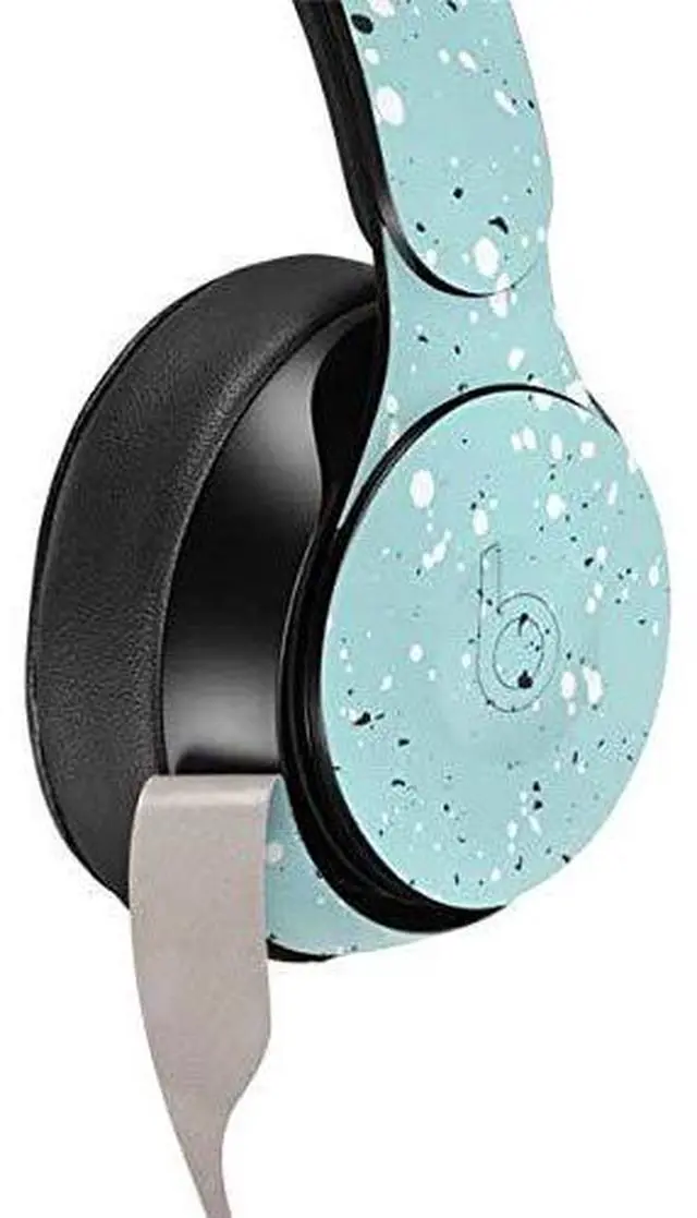 Alt view image 3 of 4 - Decal Audio Skin Compatible with Beats Solo Pro - Mint Speckled Design