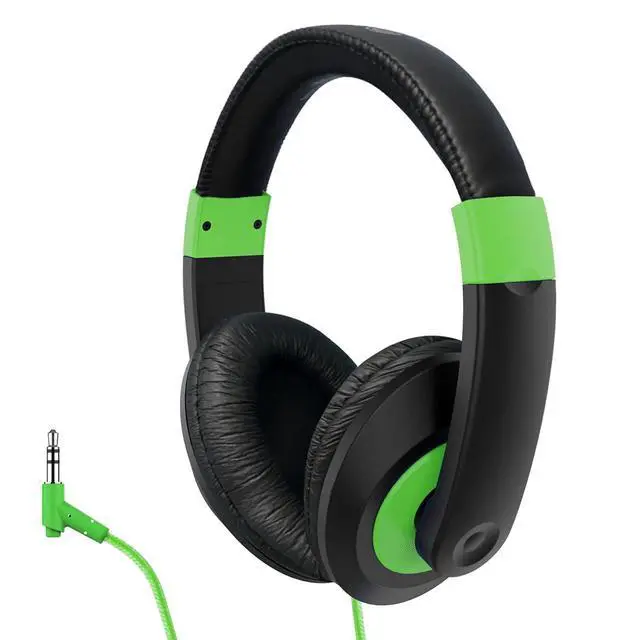 Alt view image 3 of 7 - ST1GN Smart-Trek Headphone Green Accents