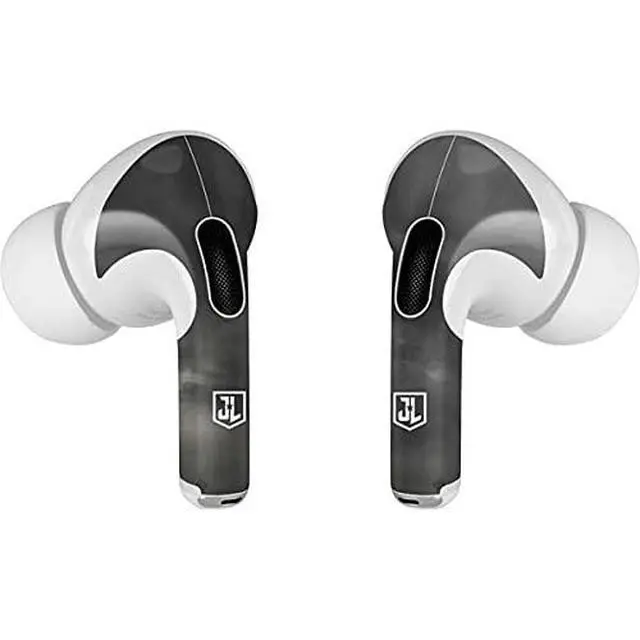 Alt view image 3 of 4 - Decal Audio Skin Compatible with Apple AirPods Pro - Officially Licensed The Justice League (2017) Profile Characters Poster Design