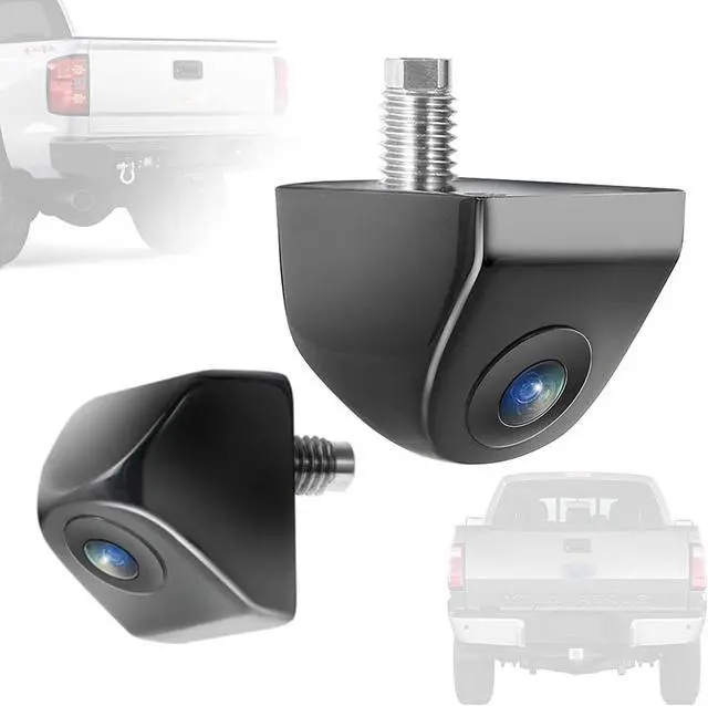 Alt view image 5 of 7 - Backup HD Camera Rear View License Plate Night Vision Waterproof Compatible with Kenwood Car Radio DDX26BT DDX340BT DDX376BT DDX396 DMX125BT DMX907S DMX7705S DMX7706S DNX6990HD