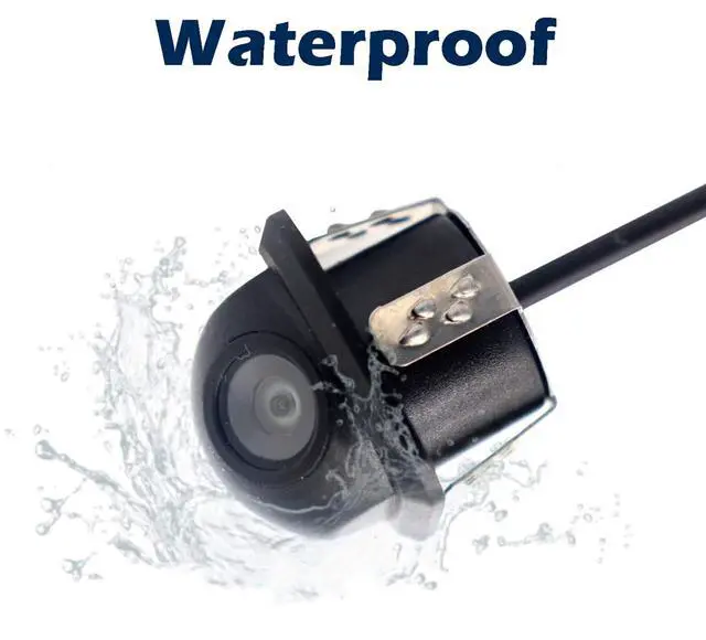 Alt view image 2 of 7 - Backup Camera HD Rear View License Plate Night Vision Waterproof Compatible with Pioneer Car Radio AVH-120BT AVH-210EX AVH-2550NEX AVH-X490BS DMH-WT8600NEX DMH-100BT DMH-160BT