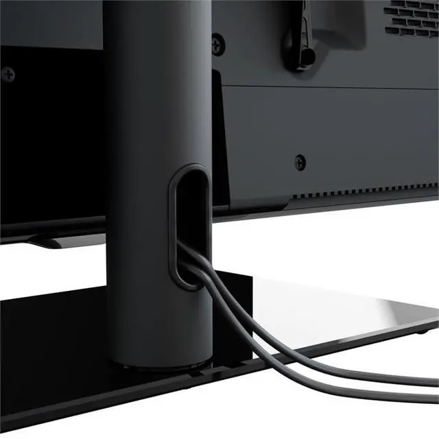 Alt view image 5 of 6 - Universal Table Top Tilt and Turn TV Stand for TVs 46" to 65" in Black