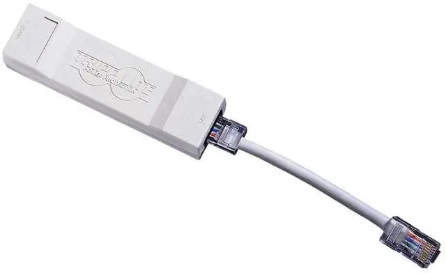 Main image of in-Line Surge Protector Power Strip for Network and Phone Lines, 1-Line RJ45, (DNET1)