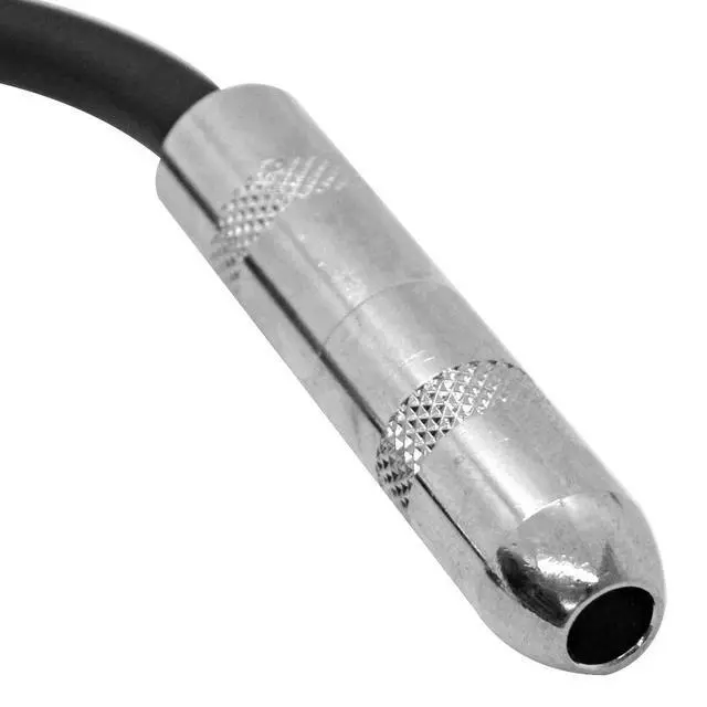 Alt view image 5 of 5 - SAPT514-2 Pack of 6 Inch Banana Plug to 1/4 Inch TS Mono Female Patch Cables - Banana Male to 1/4" Female Speaker Adapter