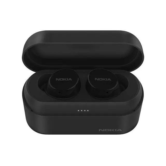Alt view image 3 of 3 - Power Earbuds | True Wireless with Charging Case | Up to 150 Hours of Play | Waterproof | Universal Bluetooth 5.0 Compatibility with Built-in Mic | Crystal-Clear Sound with Enhanced Bass,Gray