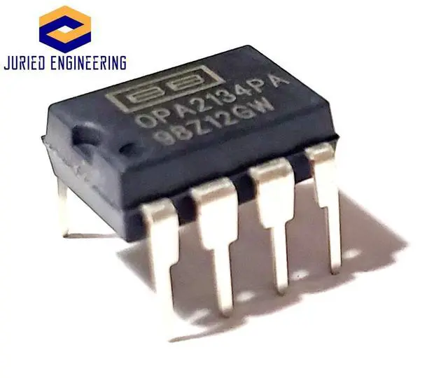 Alt view image 2 of 7 - OPA2134PA OPA2134 SoundPlus Audio Operational Amplifier with Low Distortion, Low Noise and Precision Breadboard-Friendly IC DIP-8 (Pack of 2)