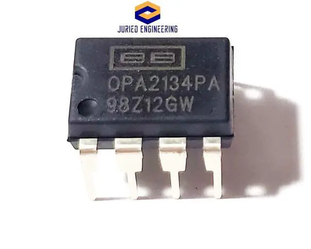 Alt view image 3 of 7 - OPA2134PA OPA2134 SoundPlus Audio Operational Amplifier with Low Distortion, Low Noise and Precision Breadboard-Friendly IC DIP-8 (Pack of 2)