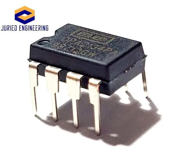 Alt view image 4 of 7 - OPA2134PA OPA2134 SoundPlus Audio Operational Amplifier with Low Distortion, Low Noise and Precision Breadboard-Friendly IC DIP-8 (Pack of 2)