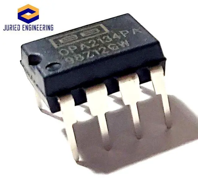 Alt view image 7 of 7 - OPA2134PA OPA2134 SoundPlus Audio Operational Amplifier with Low Distortion, Low Noise and Precision Breadboard-Friendly IC DIP-8 (Pack of 2)
