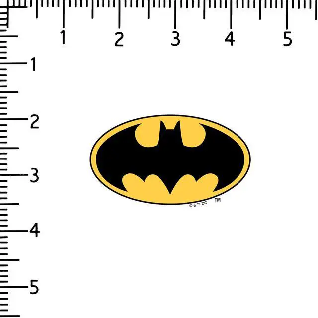 Alt view image 2 of 6 - Batman Bat Logo 100 Vinyl Stickers Waterproof Die-Cut Decals Laptop Car