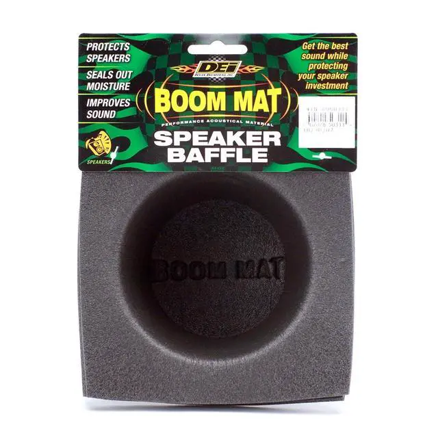 Alt view image 2 of 6 - 050320 Boom Mat Speaker Baffles, 5.25" Round (Pack of 2)