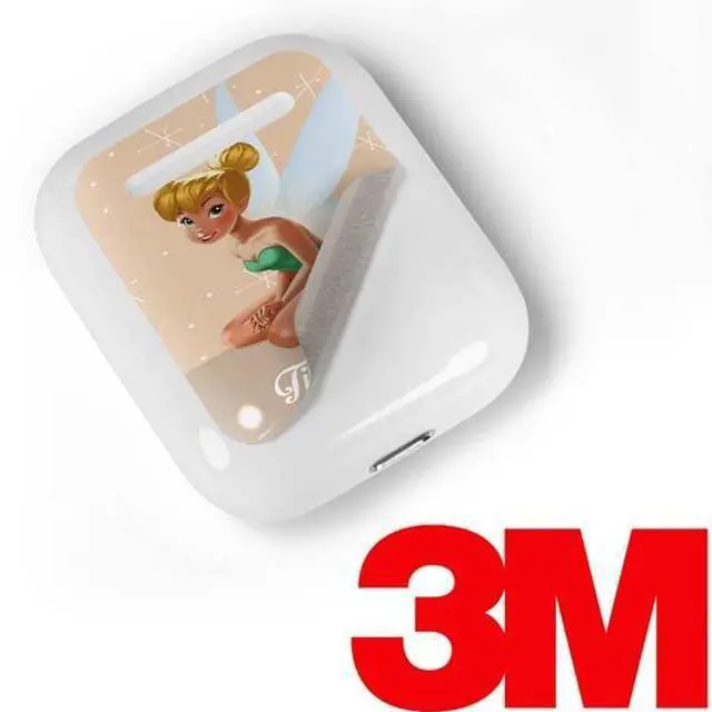 Alt view image 3 of 4 - Decal Audio Skin Compatible with Apple AirPods - Officially Licensed Disney Tinker Bell Sharing The Magic Art Design