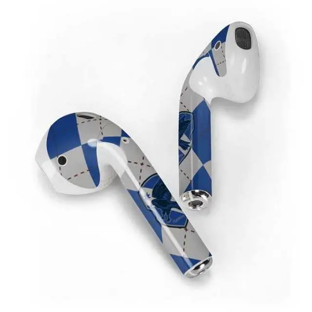 Alt view image 2 of 4 - Decal Audio Skin Compatible with Apple AirPods 2 - Officially Licensed Wizarding Worlds Harry Potter Ravenclaw Crest Design