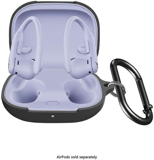 Alt view image 2 of 7 - SaharaCase - Venture Series Silicone Case for Beats Powerbeats Pro 2, Scorpion Black, (HP00188)