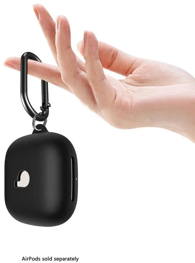 Alt view image 6 of 7 - SaharaCase - Venture Series Silicone Case for Beats Powerbeats Pro 2, Scorpion Black, (HP00188)