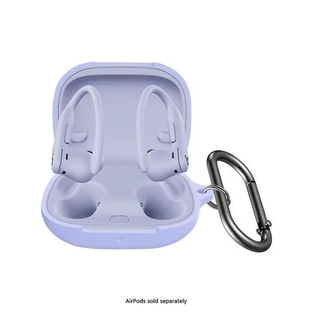 Alt view image 2 of 7 - SaharaCase - Venture Series Silicone Case for Beats Powerbeats Pro 2, Purple Orchid, (HP00190)