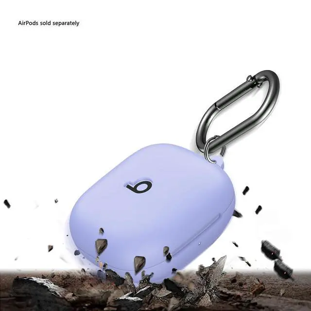 Alt view image 5 of 7 - SaharaCase - Venture Series Silicone Case for Beats Powerbeats Pro 2, Purple Orchid, (HP00190)