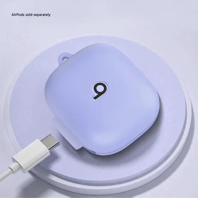 Alt view image 7 of 7 - SaharaCase - Venture Series Silicone Case for Beats Powerbeats Pro 2, Purple Orchid, (HP00190)